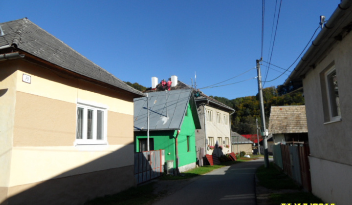 Oprava strechy na budove Obecného úradu 9-10/2019