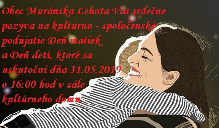 Deň matiek a Deň detí 31.05.2019
