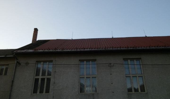 Oprava strechy kultúrneho domu 11/2018