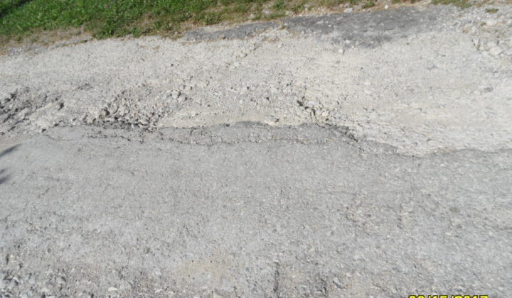 Rekonštrukcia miestnej komunikácie 2018